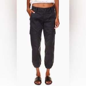 Sanctuary Charcoal Cropped Jogger Pants